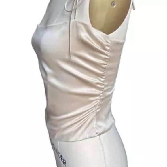 Reformation silk beige cami great condition - Picture 8 of 9